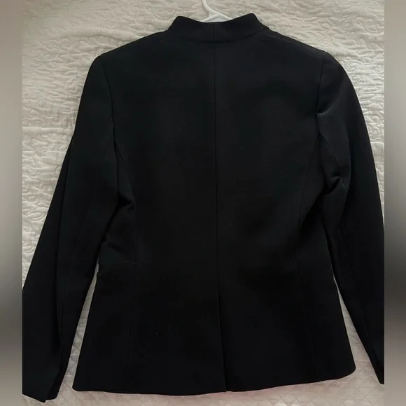 JCrew Black Blazer- Worn Once! Size 2 - Picture 3 of 3